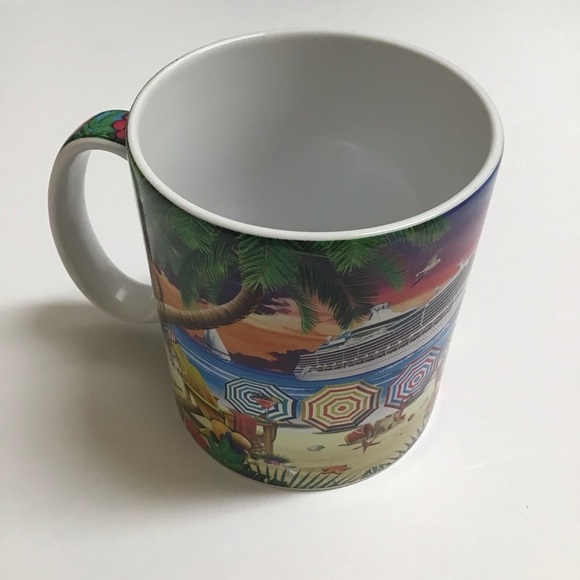 Key West Florida Coffee Mug Southernmost Point Wraparound Graphic Souvenir NEW - Picture 12 of 15